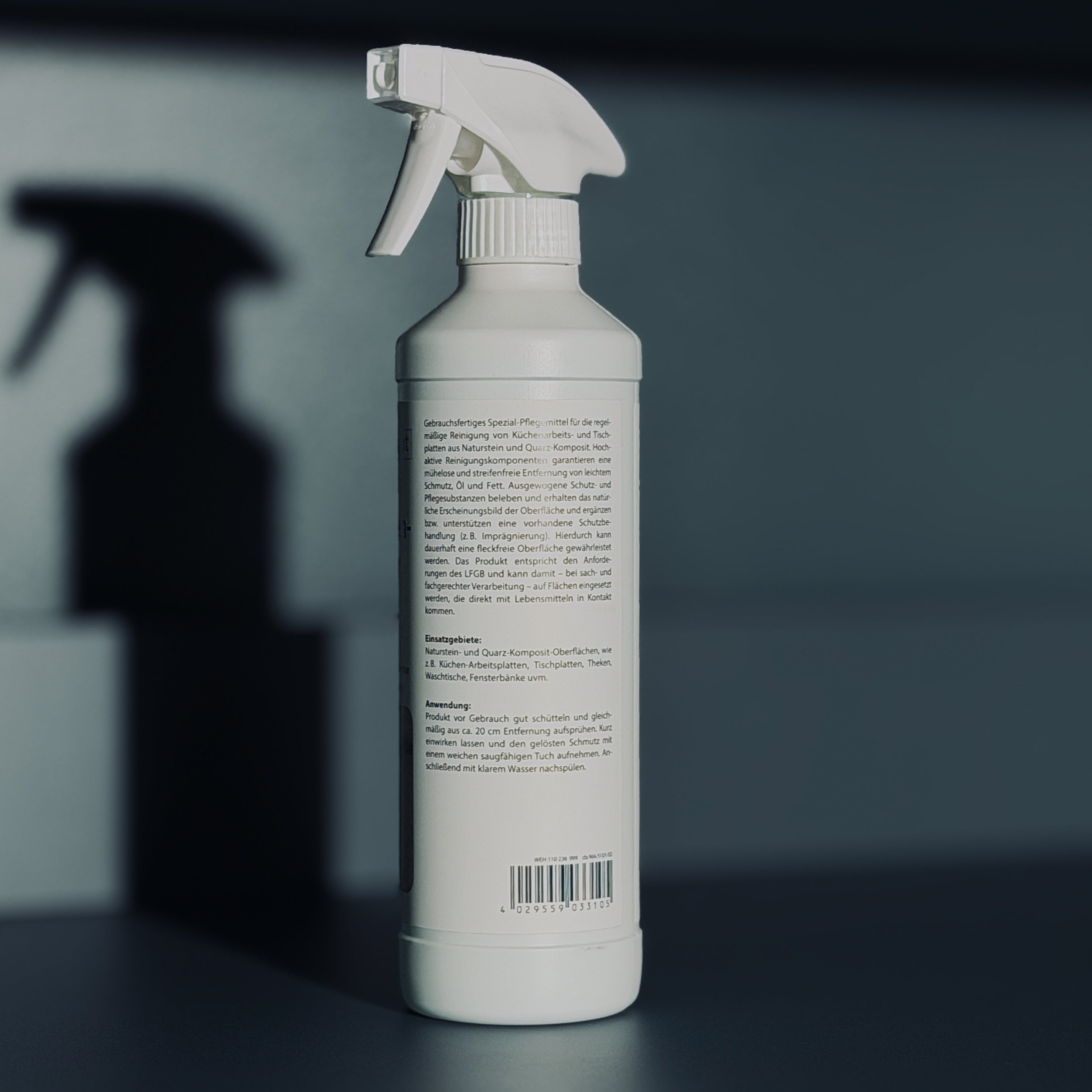 Arbeitsplatten-Reiniger für Naturstein und Quarz-Komposit