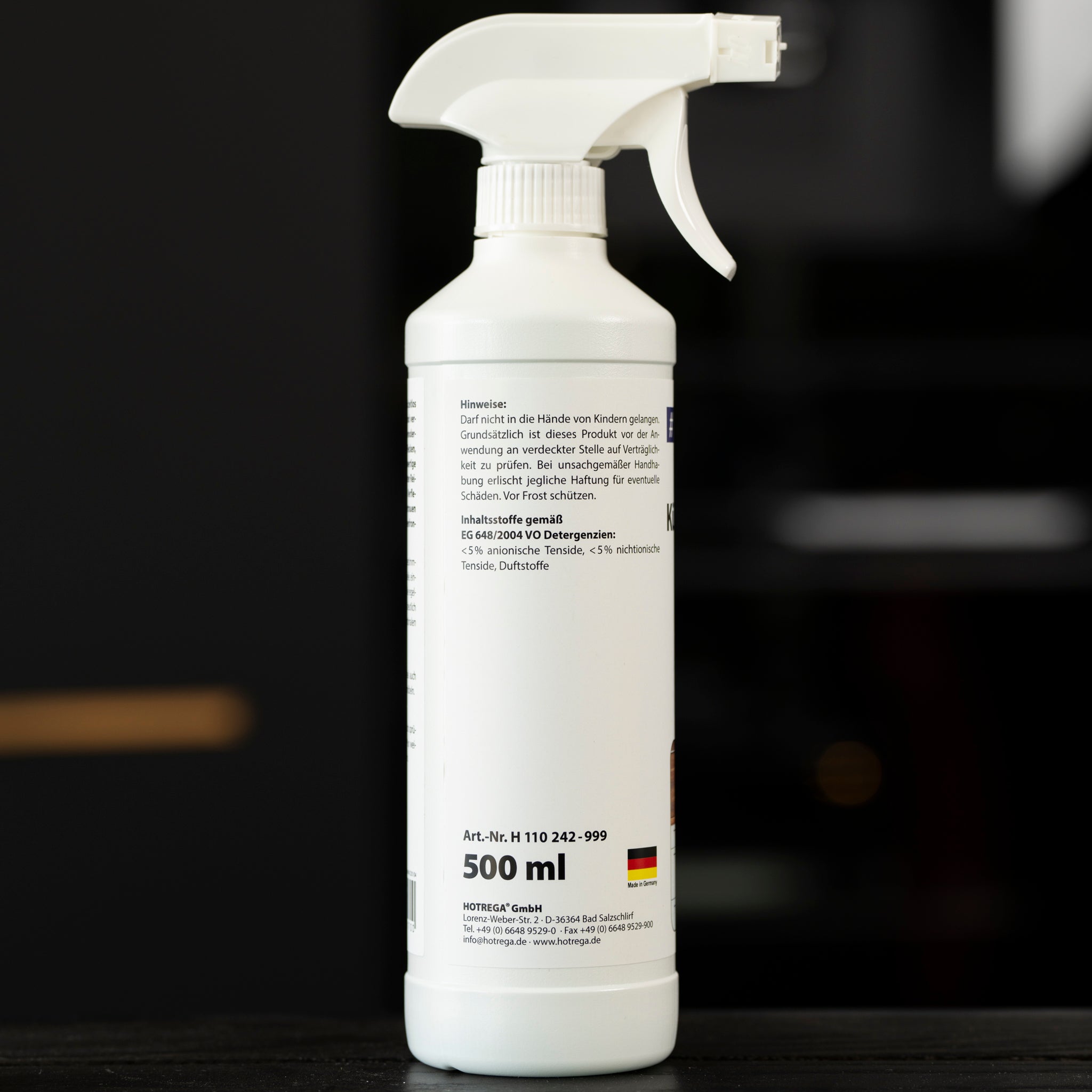 Cleanprince 500 Ml – Detergente Per Ante Lucide E Cucine Ad Alta Lucentezza – Prodotto In Germania, Senza Tensioattivi, Rimuove Grasso E Macchie